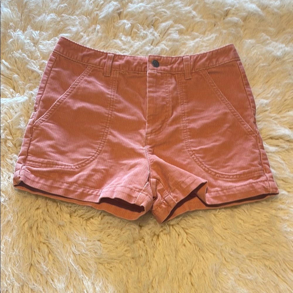 Patagonia organic cotton shorts, size 6